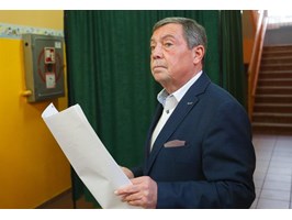 Bartłomiej Sochański oddał swój głos w wyborach samorządowych