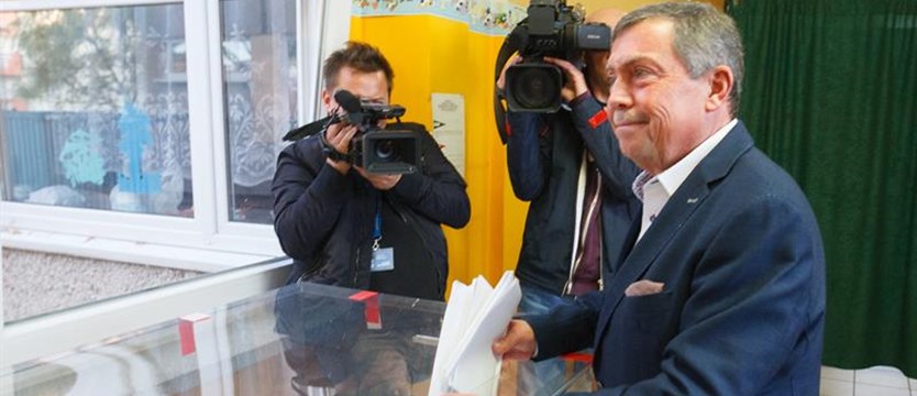 Bartłomiej Sochański oddał swój głos w wyborach samorządowych