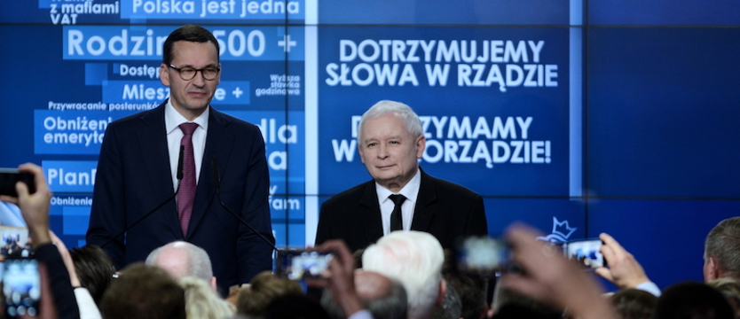 Kaczyński: Wygraliśmy po raz czwarty. Wynik dobrze wróży jeśli chodzi o wybory parlamentarne