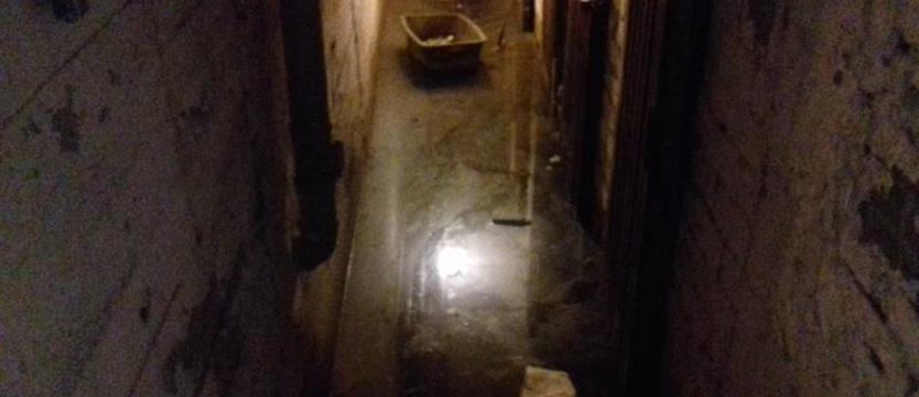 Już ponad rok pod wodą