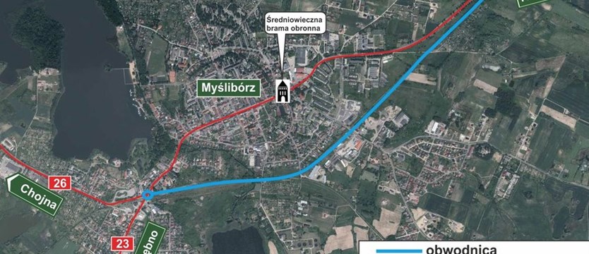 Ogłosili przetarg na budowę obwodnicy Myśliborza