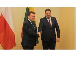 Bezpieczeństwo na flance wschodniej wspólnym celem Polski i Litwy