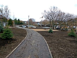 Park w budowie