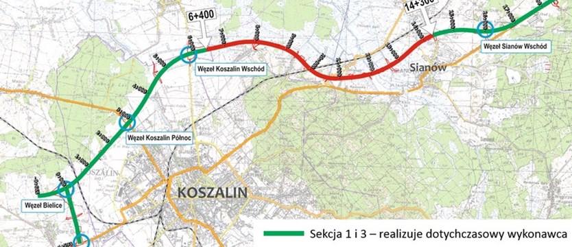 Cztery oferty na dokończenie obwodnicy Koszalina i Sianowa