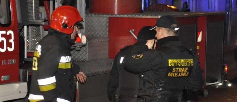 Ogień strawił poddasze