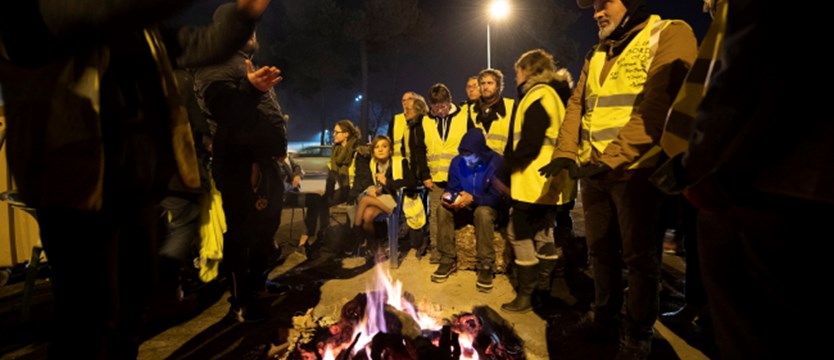 Polski kierowca śmiertelnie potrącił uczestnika protestu „żółtych kamizelek”