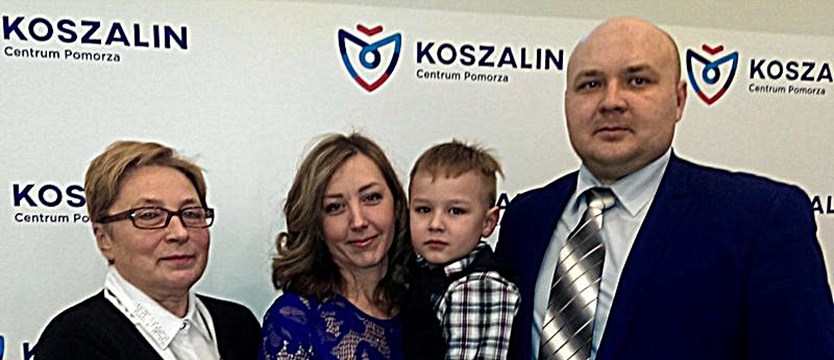 Nowi obywatele Koszalina. Rodzina z Kazachstanu