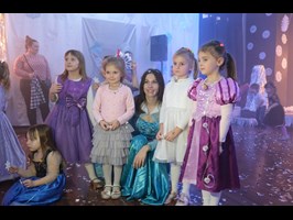 Dzieci świętowały sylwestra w Mroźnej Krainie