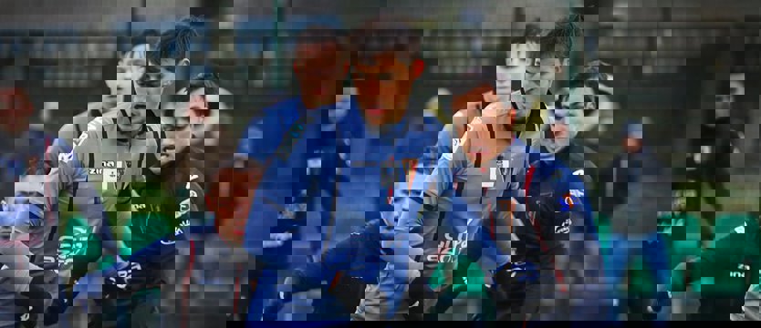 Piłka nożna. Wewnętrzny sparing Pogoni