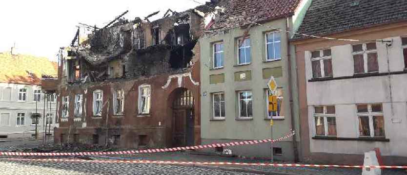 Zrzutka na spaloną kamienicę