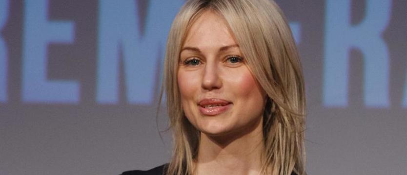 Atak na Magdalenę Ogórek przed siedzibą TVP Info