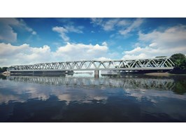 Most kolejowy w Podjuchach będzie zastąpiony wyższym
