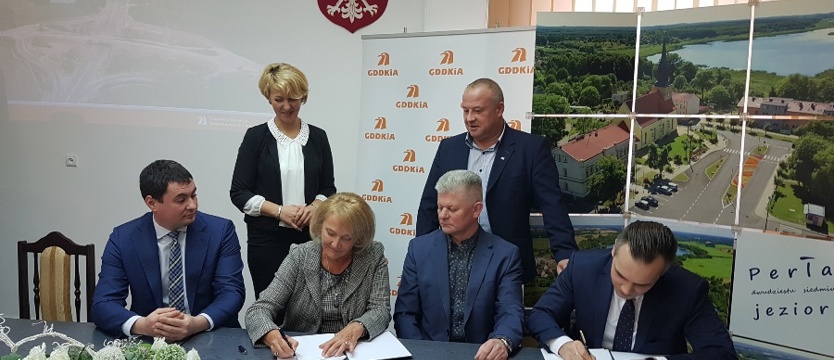 Podpisano umowę na budowę obwodnicy Węgorzyna