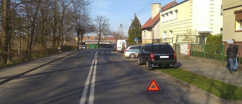 Zderzenie trzech samochodów w Pełczycach