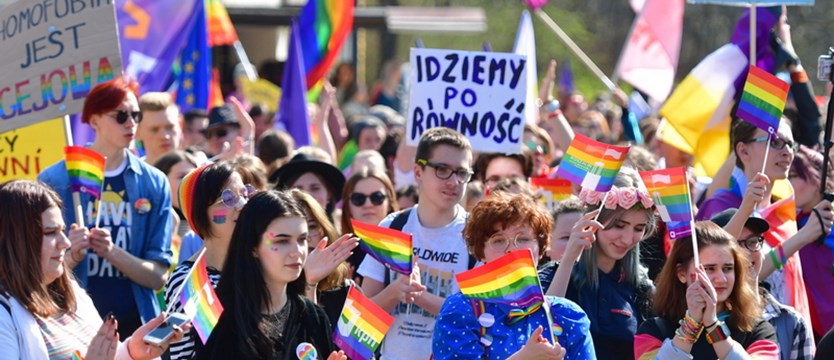 Około tysiąca osób uczestniczyło w I Marszu Równości w Koszalinie