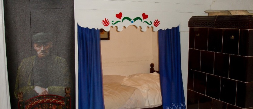 Jarmark jamneński na otwarcie. Zagroda jak sprzed wieków