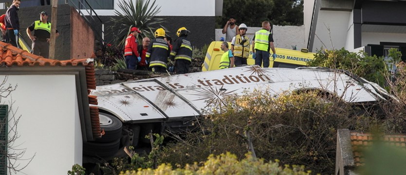 W wypadku autokaru na Maderze zginęło 28 osób