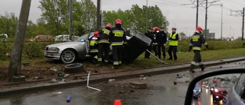 Wypadek na Gdańskiej. Są utrudnienia