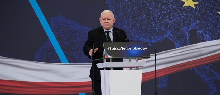 Konwencja prawicy w Szczecinie. Jarosław Kaczyński: „Będą surowe kary dla pedofili. Wszystkich pedofili”
