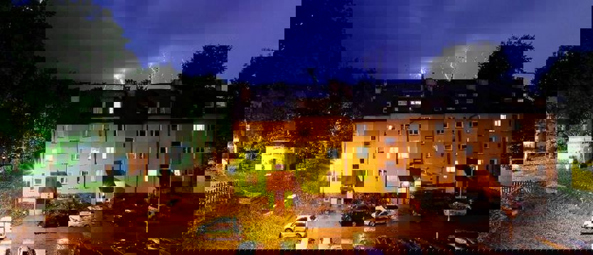 Burza nad Szczecinem