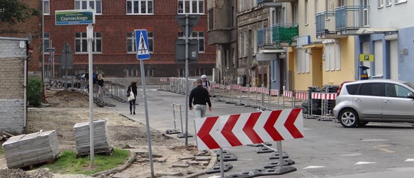 Remonty chodników na szczecińskim Nowym Mieście
