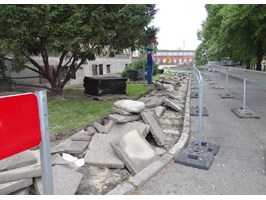 Remonty chodników na szczecińskim Nowym Mieście