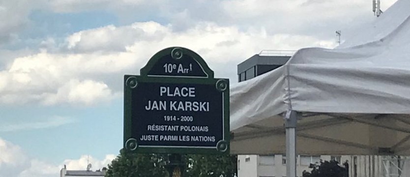 Paryski plac Karskiego – bohatera, który do dziś jest drogowskazem