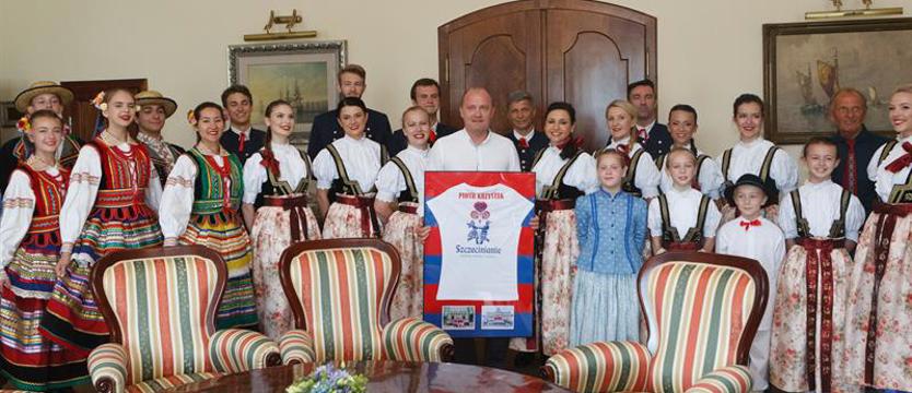 „Szczecinianie” muzycznie u prezydenta