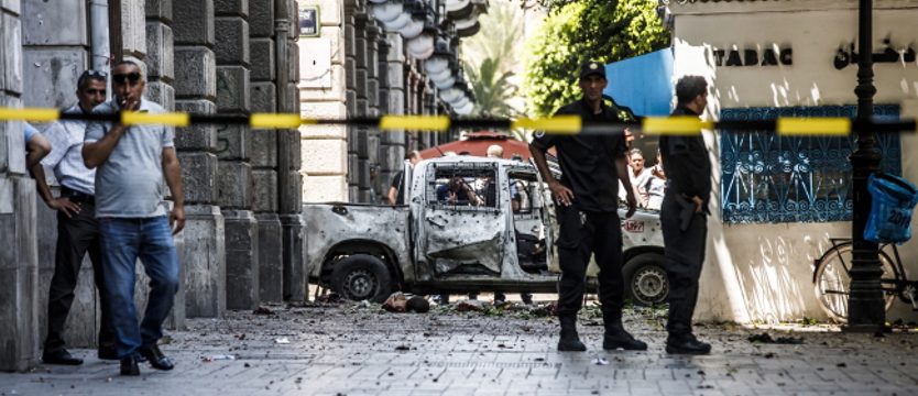 Dwa samobójcze zamachy w Tunisie