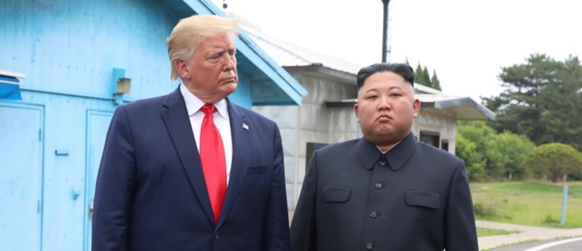 Trump spotkał się z Kim Dzong Unem w strefie zdemilitaryzowanej