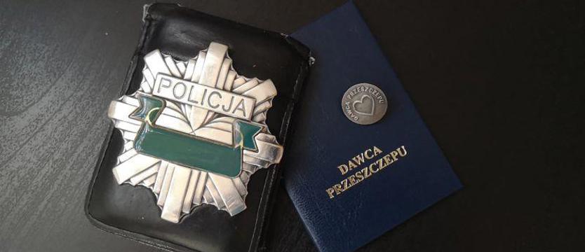 Goleniowski policjant oddał szpik. Pomoże choremu mężczyźnie