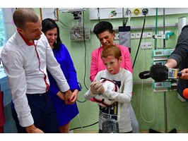Poparzony 9-letni Alan z Rytla wyjdzie ze szczecińskiego szpitala „Zdroje”