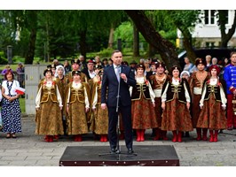 Wizyta prezydenta Andrzeja Dudy w Drawsku Pomorskim