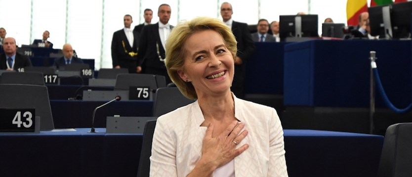 Ursula von der Leyen została wybrana na przewodniczącą Komisji Europejskiej