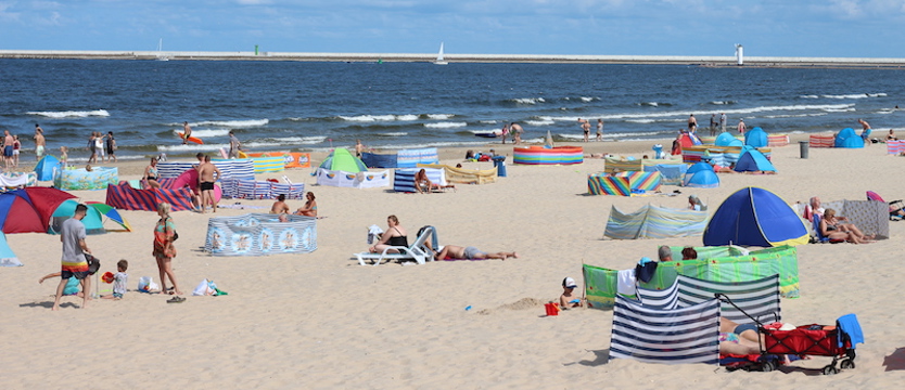 Sześciolatka zgubiła się na plaży i przeszła 8 km na niemiecką stronę