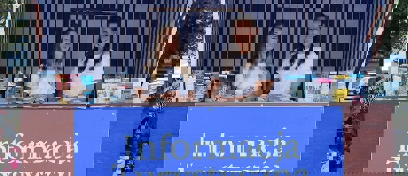 Informacja turystyczna także na promenadzie