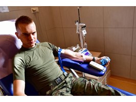 Żołnierze Legii Akademickiej oddali krew