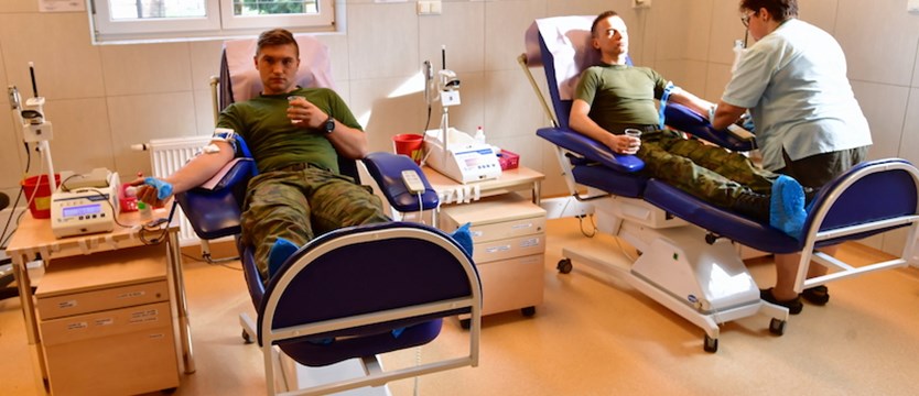 Żołnierze Legii Akademickiej oddali krew