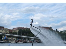 Akrobacje na wodzie – trwa Water Show Szczecin