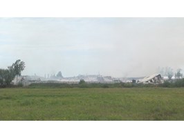 Gigantyczny pożar w Szczecinku