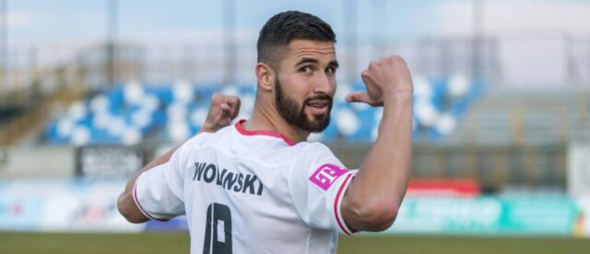 Piłka nożna. Trzy gole Zwolińskiego