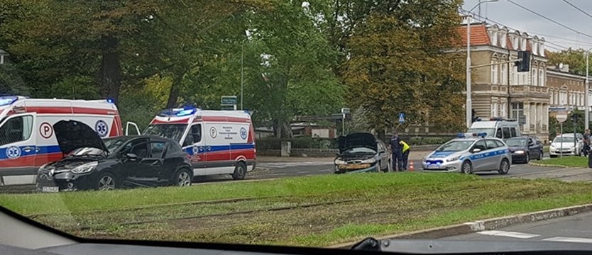 Wypadkowe przedpołudnie w Szczecinie. Siedem osób rannych
