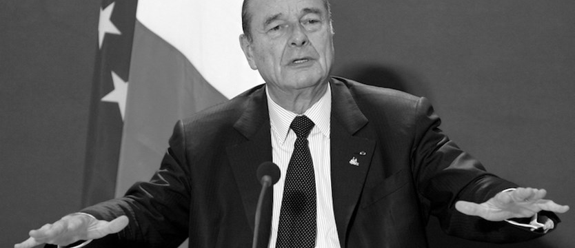Francja. Zmarł były prezydent Jacques Chirac