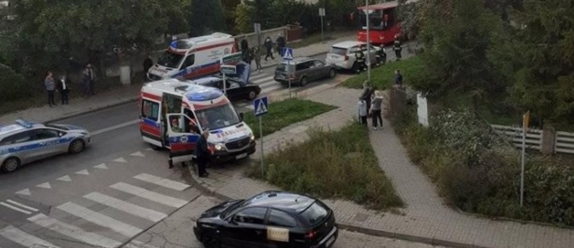 Trzy osoby ranne w wypadku na ul. Batalionów Chłopskich w Szczecinie