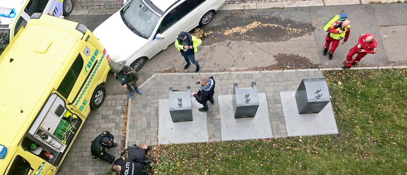 Kierowca skradzionej karetki potrącił kilka osób w Oslo