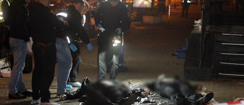 Dwie osoby zginęły w wyniku wybuchu granatu w centrum Kijowa