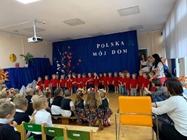 Przedszkolaki z Plastusiowa wystąpiły z okazji Święta Niepodległości