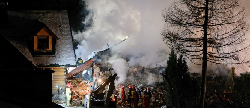Po wybuchu gazu w Szczyrku znaleziono osiem ciał: cztery osoby dorosłe i czworo dzieci