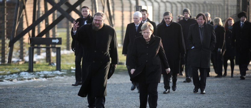 Merkel w Auschwitz-Birkenau o zbrodniach popełnionych przez Niemców: odczuwam głęboki wstyd
