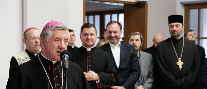Spotkanie wigilijne u arcybiskupa